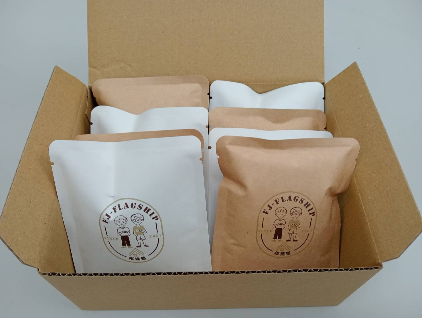 【棋建壂FJ-Flagship X gift】精品濾掛式咖啡禮盒8/12入 任選咖啡風味